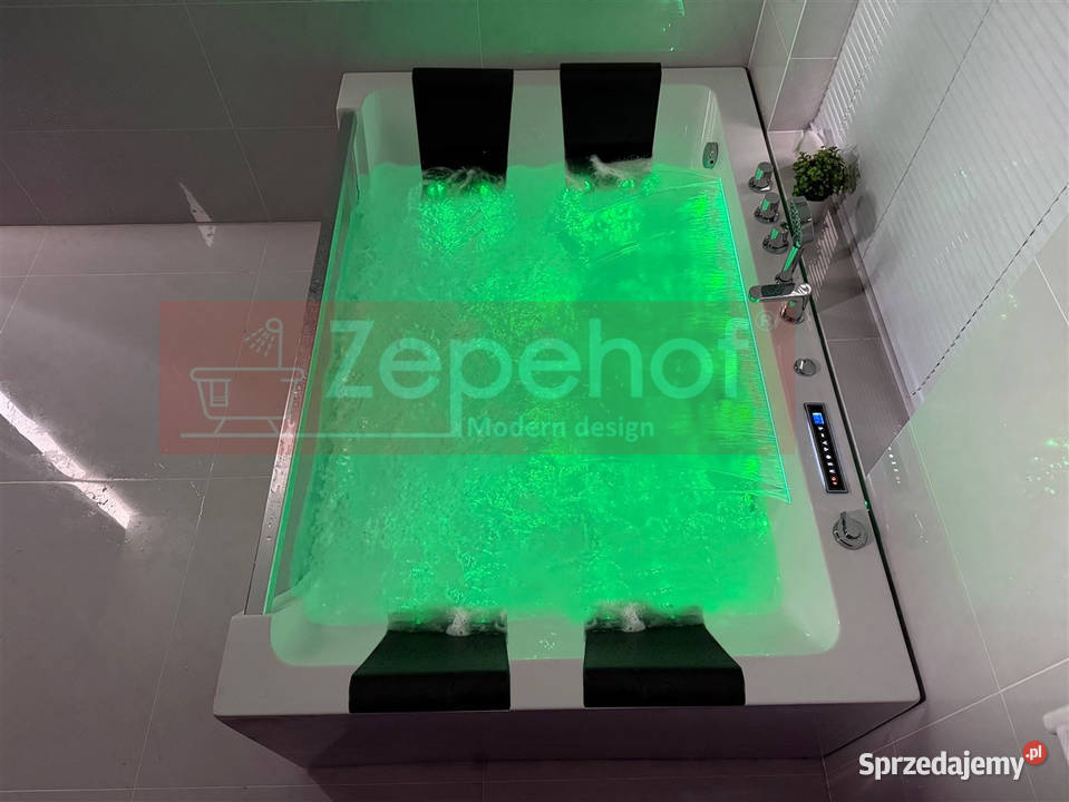 Wanna z hydromasażem C509 22 prostokątna podlaskie Grabówka
