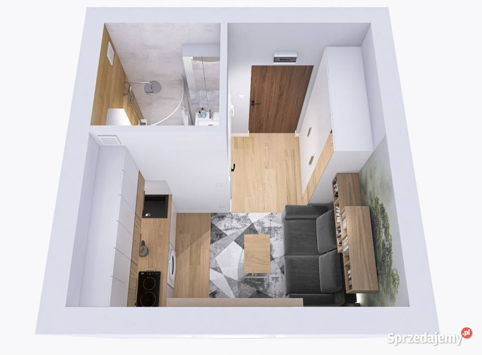 10m2 kawalerka KonstancinJeziorna Mirkowska Konstancin-Jeziorna
