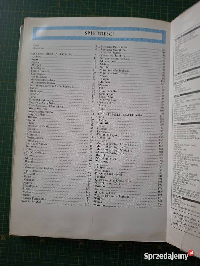 Sztuka i historia Grecji Góra Atos Bonechi przewodnik małopolskie Kraków sprzedam