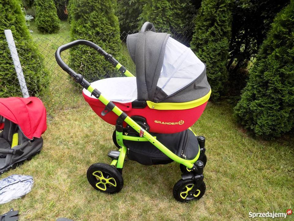 Tutek Grander Play 3w1 stan idealny Regulowany podnóżek Aleksandrów Łódzki