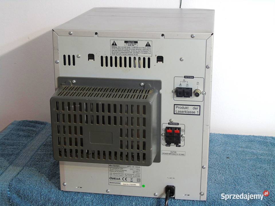 Wieża Universum USB mp3 RDS CD AUX DOSTAWA Jasło