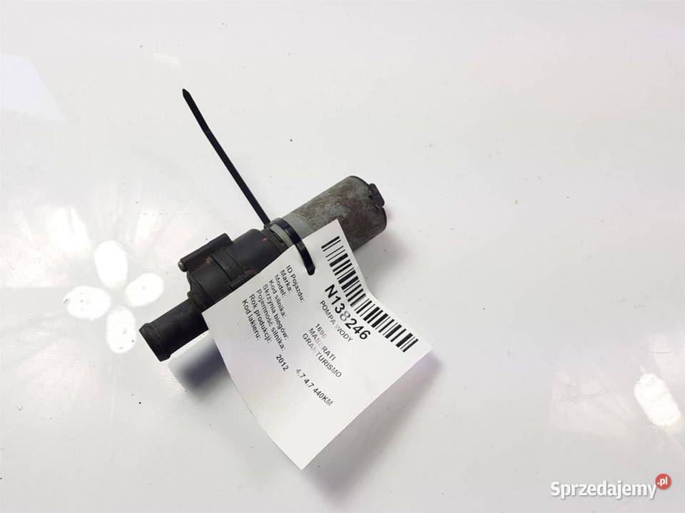 POMPA WODY MASERATI GRANTURISMO MC Sport Line kujawsko-pomorskie Lipno