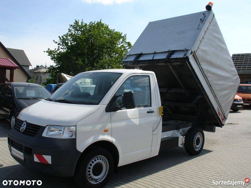 Volkswagen Transporter T5 Wywrotka 3 Osoby 105 ABS Sierakowice