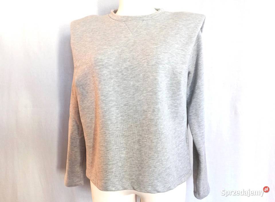 Bluza szara damska r 38 Szerokie Ramiona NOWA Rozmiar 38(M) podlaskie Białystok