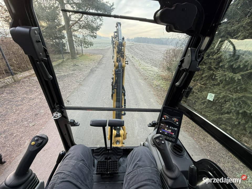 minikoparka Caterpillar 3018 2024r 529mth 2t Ocice