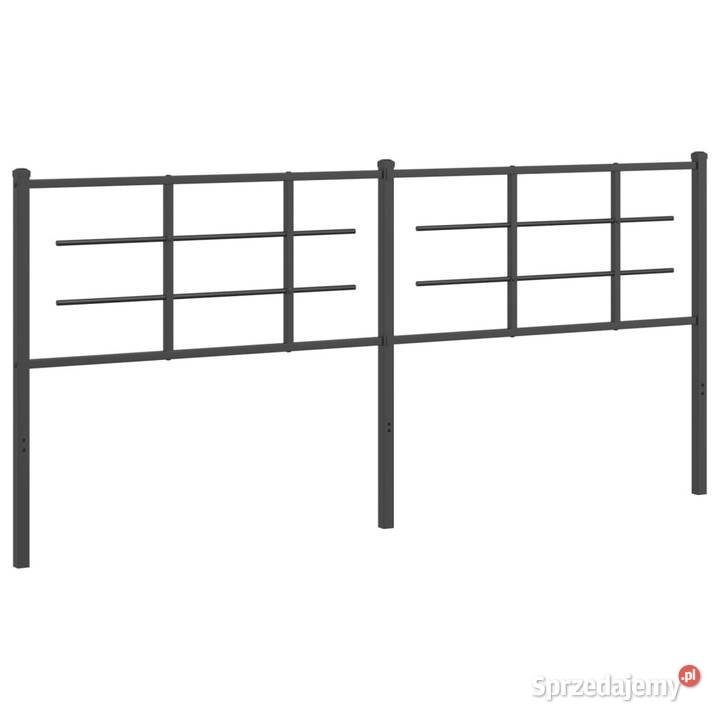 Metalowe wezgłowie czarne 193 WM355598 Warszawa