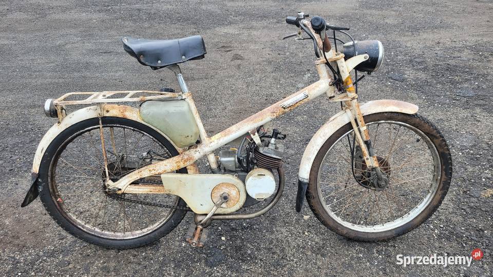 Motorower Laverda Lawerdino 1964r na hamulcach Kotlarnia