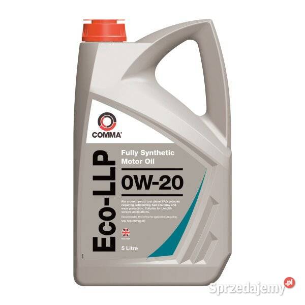 Olej Comma EcoLLP 0W20 5L VW 508509 śląskie Sosnowiec