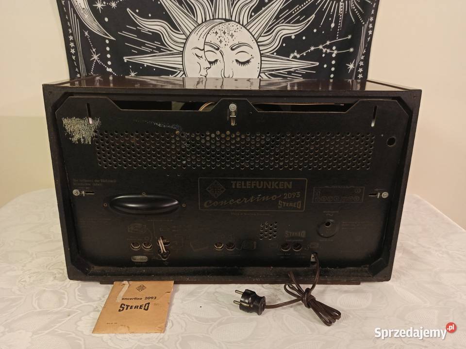 Radio lampowe TELEFUNKEN Concertino 2093 1959r Kamienna Góra