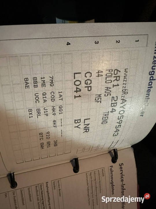 Volkswagen Polo CLIMAtic podgrzewane fotele centralny zamek pomorskie