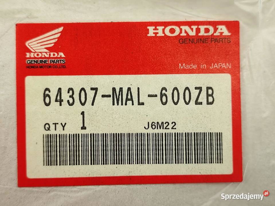 NAKLEJKA F PR BOCZEK HONDA CBR600F HURRICANE