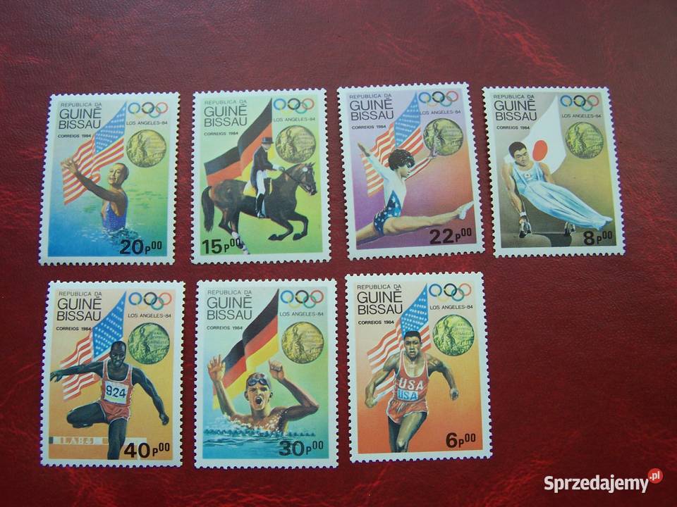 Gwinea Bissau MNH 1984 Olimpiada Los Angeles 84 Tychy sprzedam