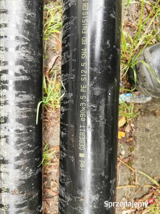 Rura kanalizacyjna czarna HDPE