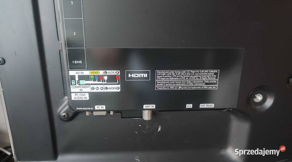 Telewizor Samsung LED 32 UE32D4000 używany HDMI Telewizory Łódź sprzedam