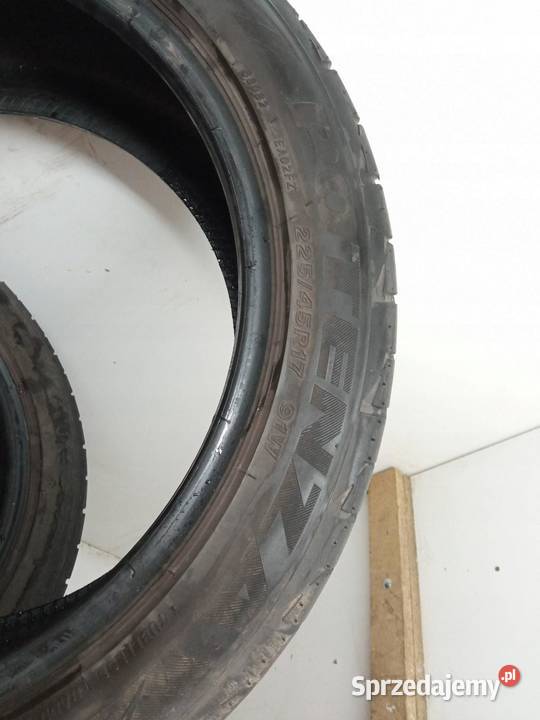 4x OPONA LETNIA BRIDGESTONE 22545R17 91W 1116