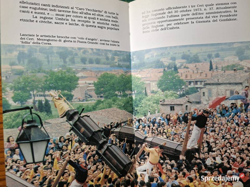 Gubbio Giorgio Gini przewodnik j włoski Rok wydania 1992 Mapy i przewodniki