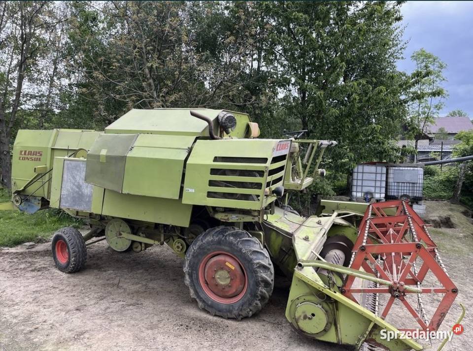 Claas consul kombajn małopolskie Kossowa