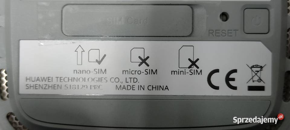 Modem internetowy HUAWEI 5G CPE PRO 2 zachodniopomorskie Stargard