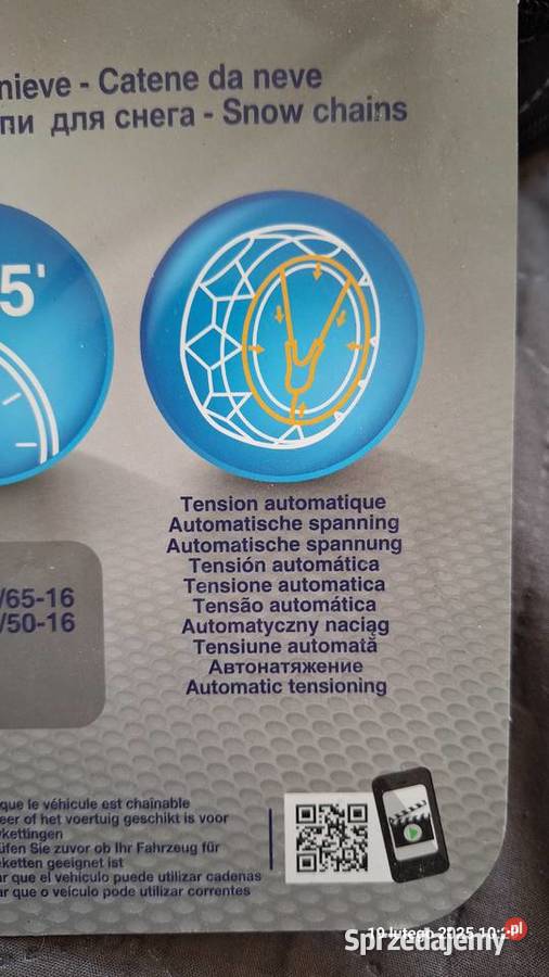 zimowe łańcuchy dostawczaka wzmacniane Nowe wielkopolskie Poznań