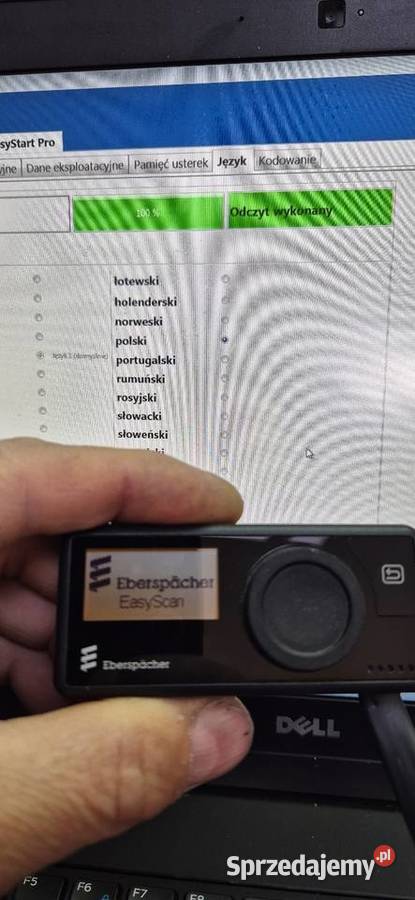 Easy start pro zegar zegarek eberspacher zmiana wielkopolskie Pleszew