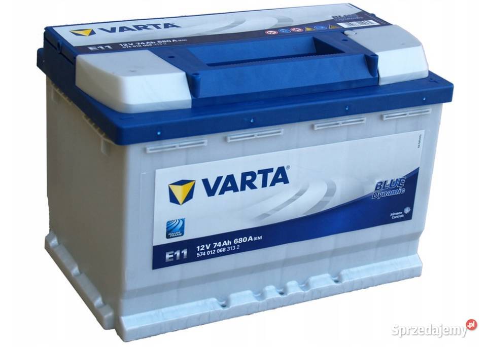 Akumulator VARTA BLUE DYNAMIC E11 74Ah680A osobowe Elbląg