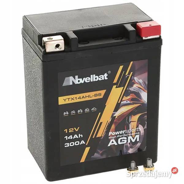 Akumulator NOVELBAT YTX14AHLBS 12V 14Ah 300A P osobowe