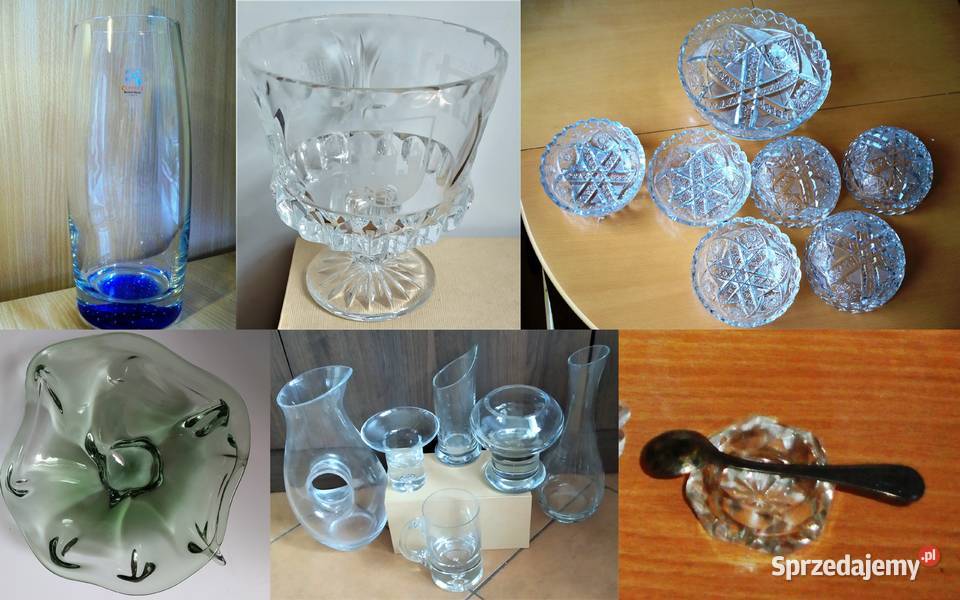 Stary kryształ i wazon Sękacz Horbowy Warszawa