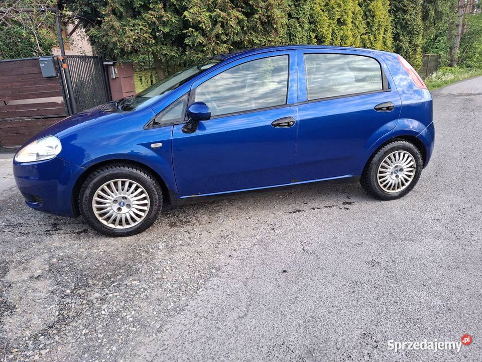 Fiat Grande Punto 14 Benzyna Euro4 do SCT kupiony w polskim salonie Skawina