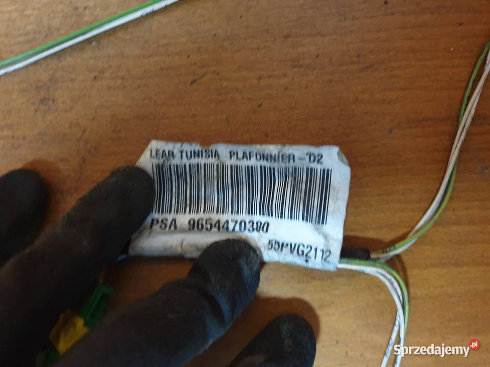 Wiązka airbag 407 Peugeot osobowe Materiały instalacyjne świętokrzyskie Sandomierz