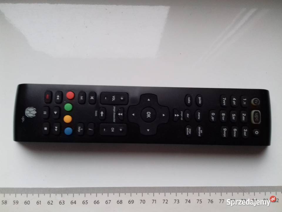 Pilot dekodera UPC stan średni włancza się na Bydgoszcz