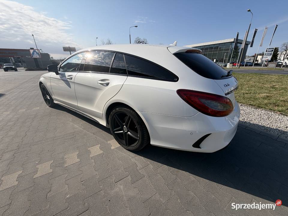 Mercedes Cls AmG 4x4 Biała Perła Sam Parkuje Poznań