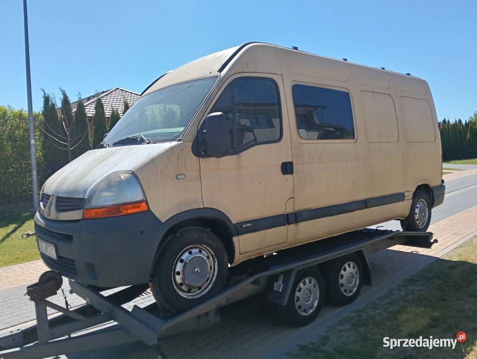 Renault Master KAMPER 25DCI 2007r pomorskie Słupsk