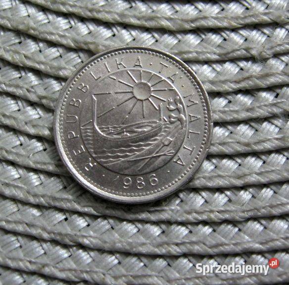 Malta 10 Cent 1986r Kalisz sprzedam
