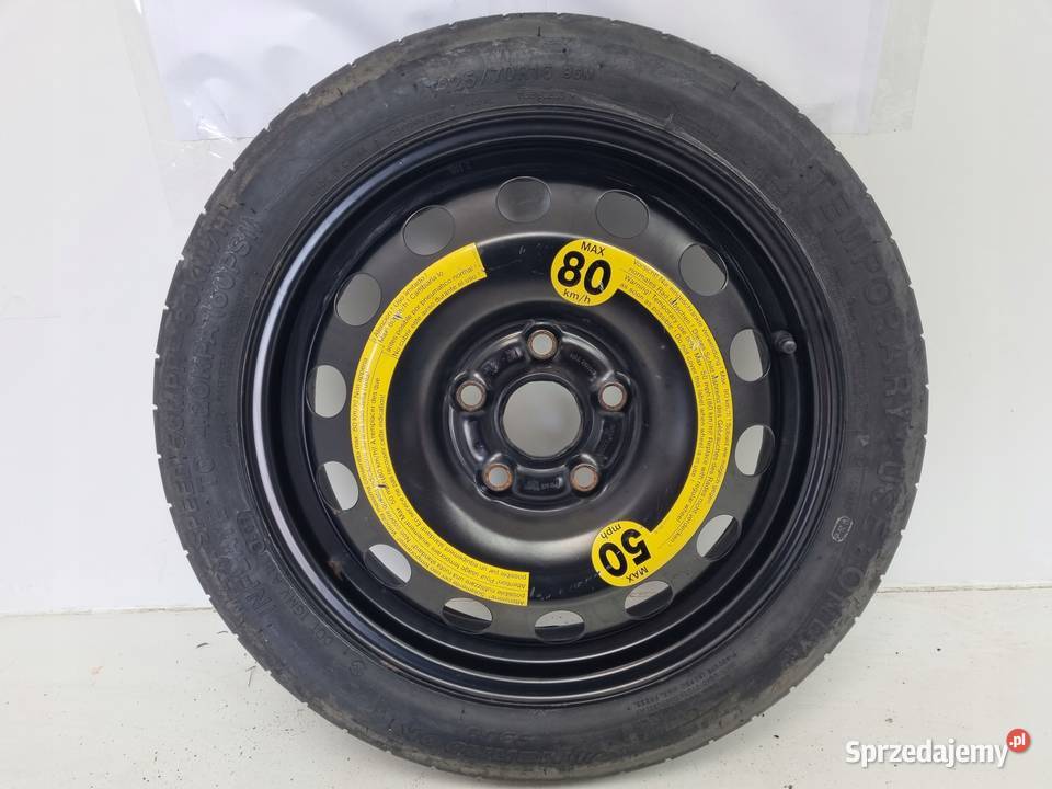 KOŁO DOJAZDOWE ZAPASOWE Audi Seat Vw Golf V lubelskie Chełm