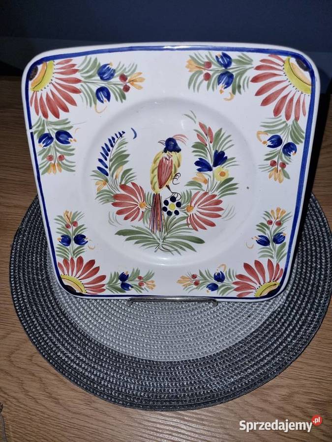 TALERZ DEKORACYJNY OZDOBNY KOLEKCJONERSKI Wola Podłężna