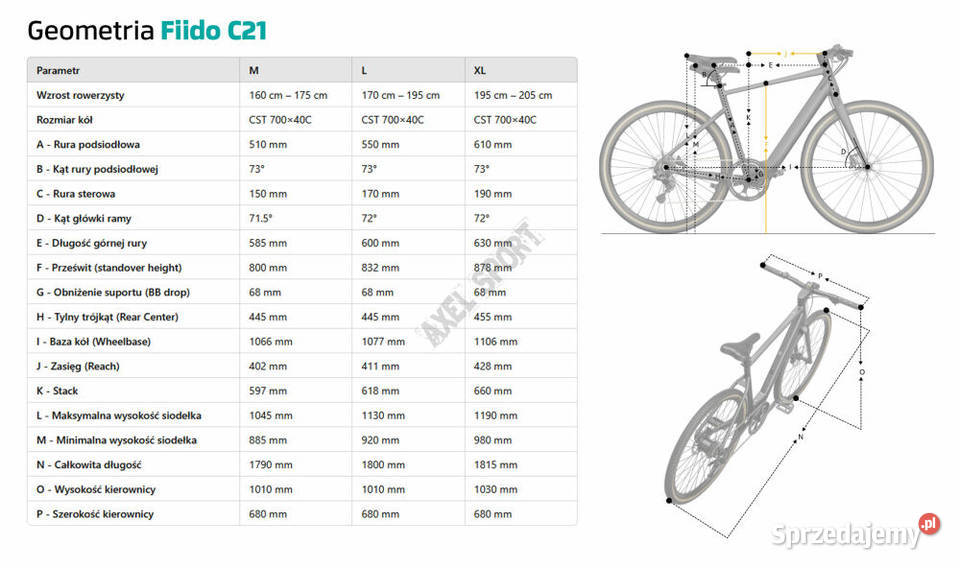 Rower elektryczny gravel miejski FIIDO C21 28 Rzeszów