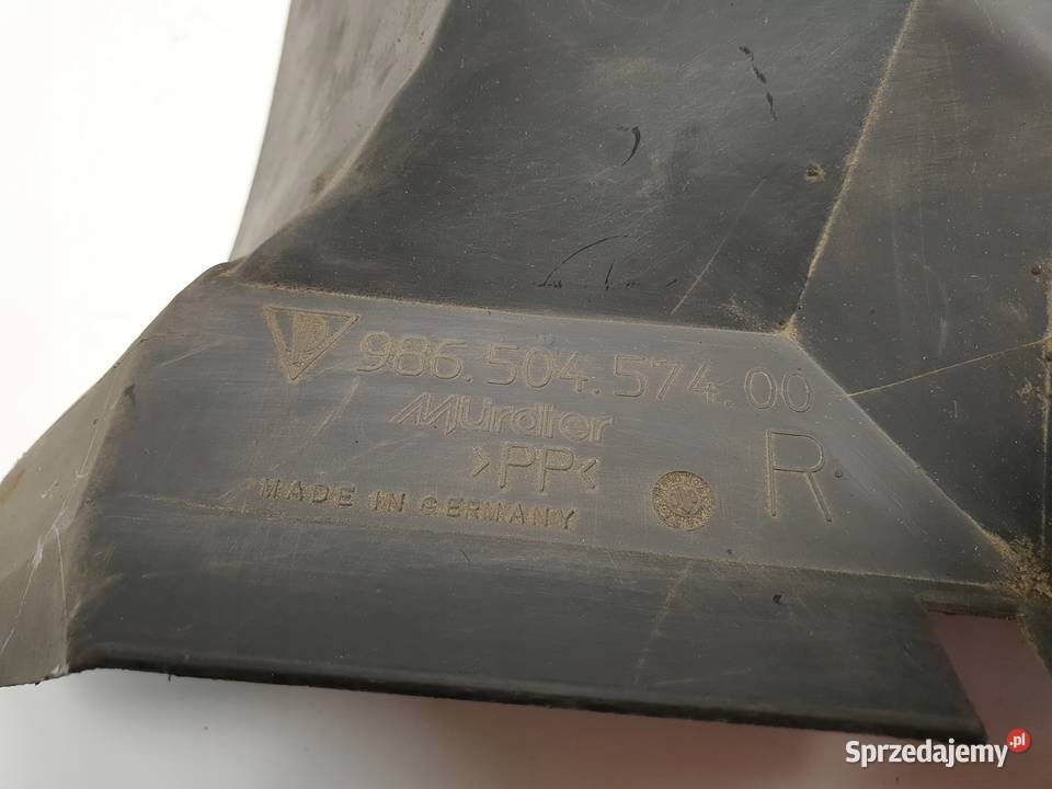 Porsche Boxster 986 PRAWA OSŁONA NADKOLA Prawy osobowe Nadkola Rudka