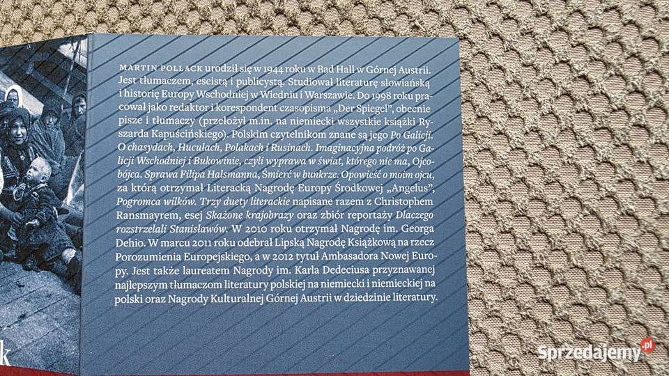 Martin Pollack Cesarz Ameryki Wielka ucieczka z Rok wydania 2017