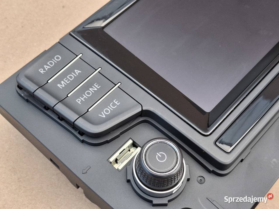 VW GOLF 7 VII RADIO WYŚWIETLACZ PANEL EKRAN osobowe Bieleń