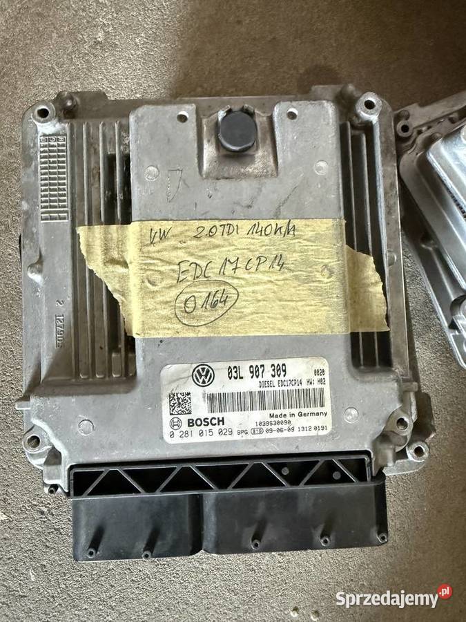 Sterownik 03L907309 0281015029 Volkswagen Bosch Zduńska Wola sprzedam