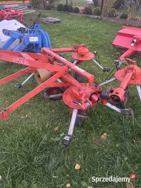 Przewracarka przetrząsacz karuzelowy pająk do