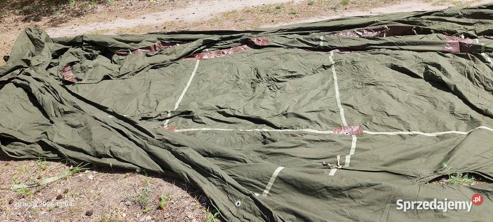 namiot wojskowy plandeka na namiot 5m x 3m Piaseczno sprzedam