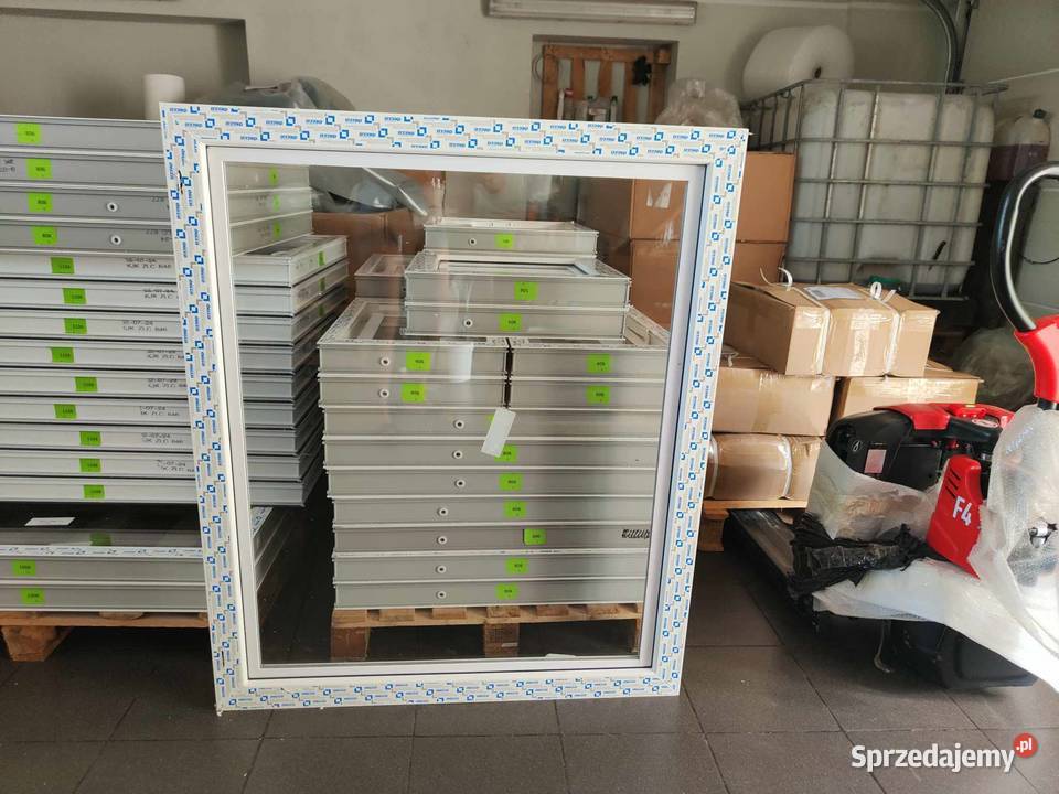 Nowe okna PCV bez metalu system inwentarski Trzebcz