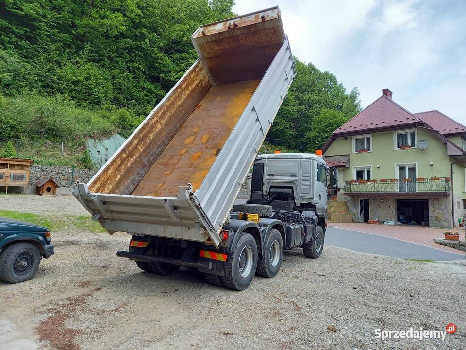 MAN TGA 33440 samochód ciężarowy 6x6 wywrotka komputer pokładowy