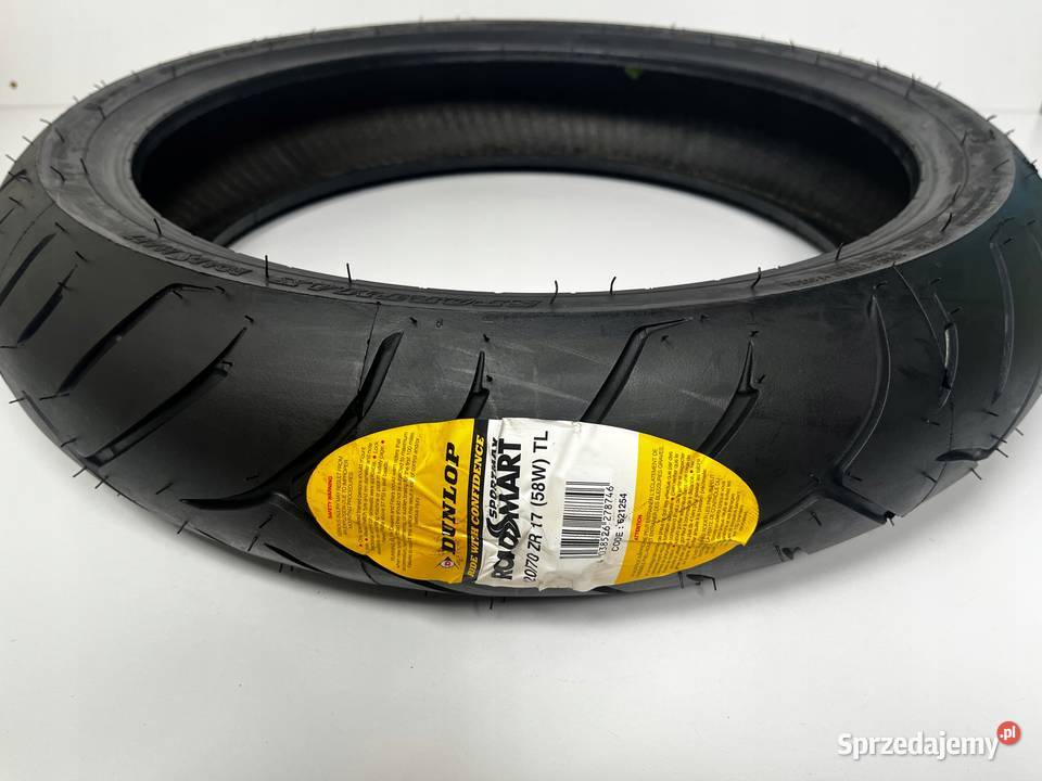 Opona motocyklowa Dunlop Sportmax Roadsmart 17cale Łobżenica