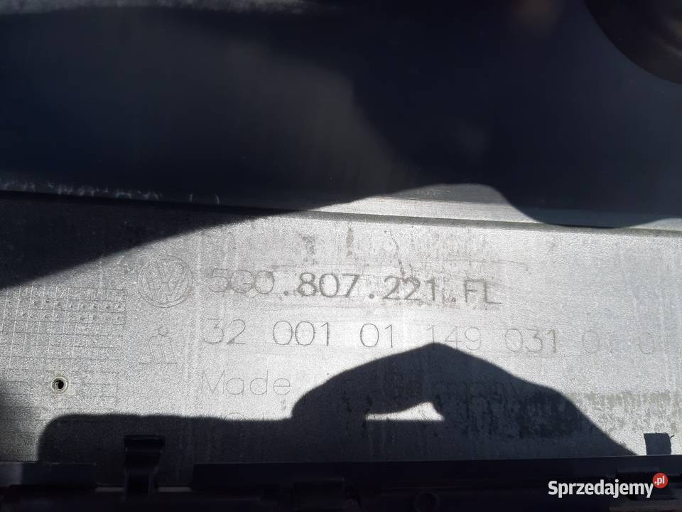 VW GOLF VII LIFT ZDERZAK PRZÓD PRZEDNI zderzaki Trzciel sprzedam