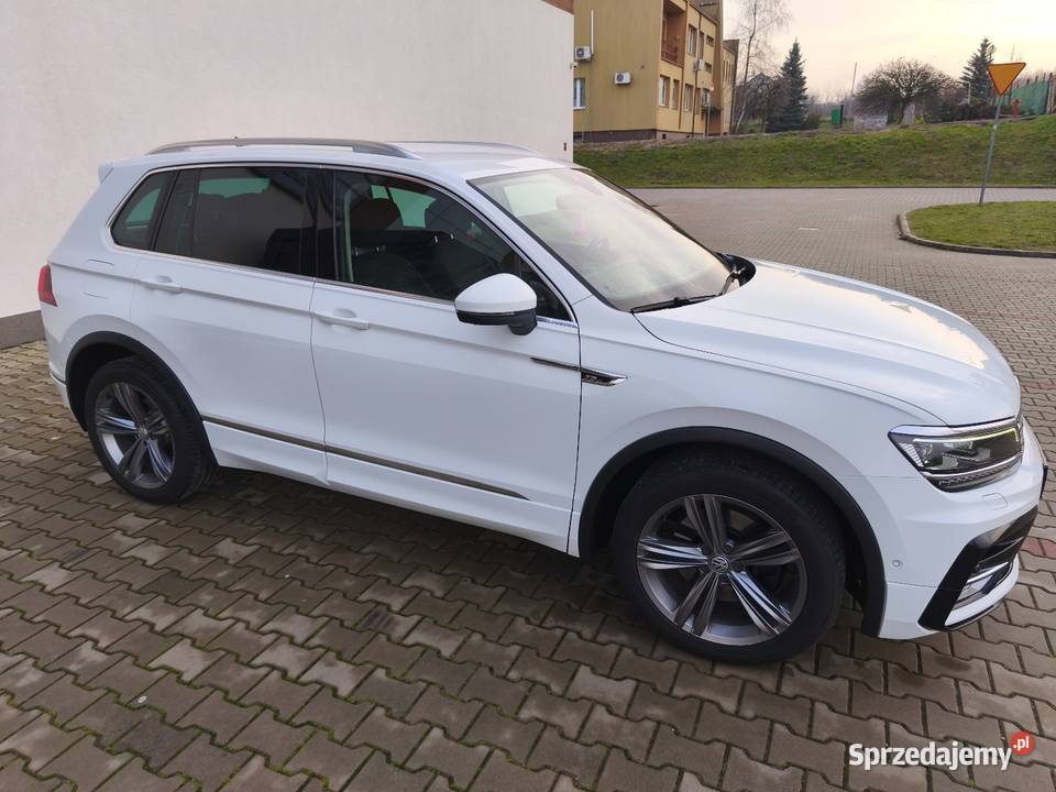 VW Tiguan II Rline 20 TDI 190 4x4 DSG czujnik parkowania