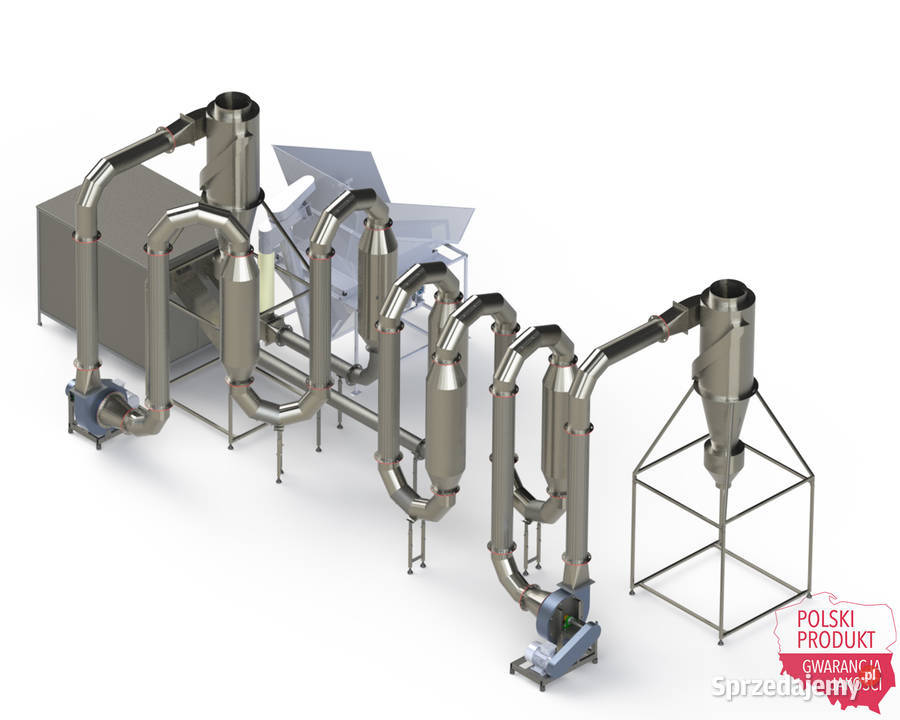 Suszarnia aerodynamiczna SOKÓŁ800 z palnikiem na Biznes i Przemysł