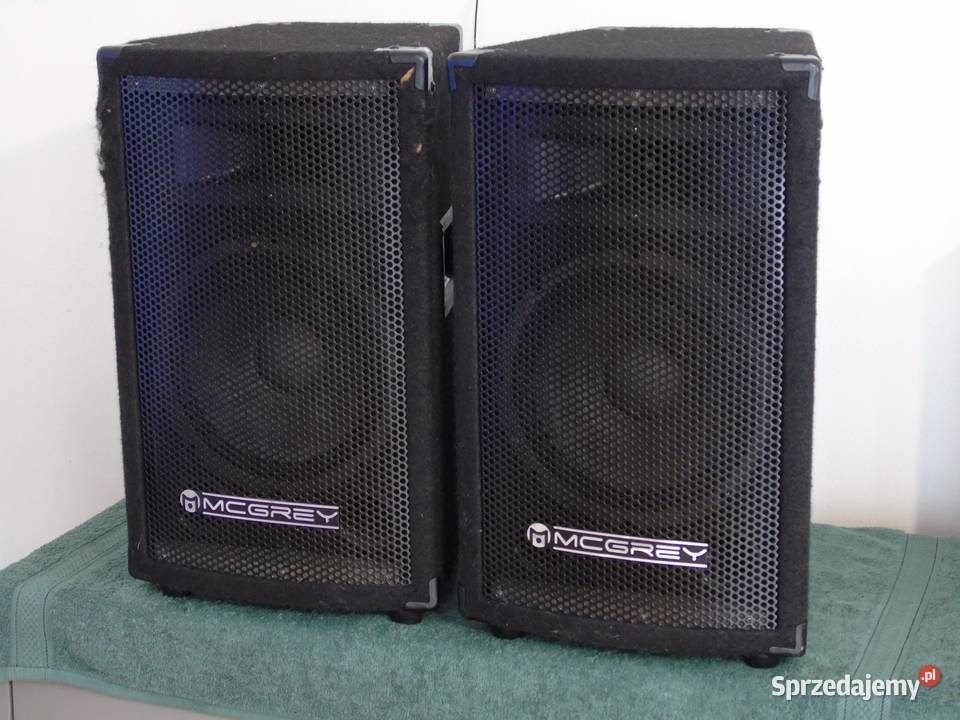 Kolumny estradowe McGrey8 mocne 2x 300 wat Jasło