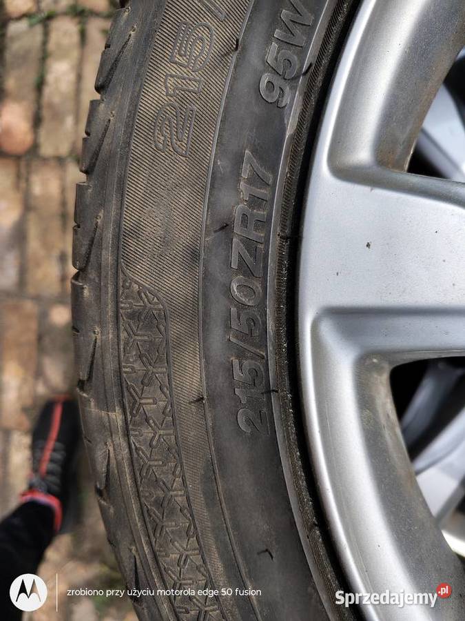 Felgi aluminiowe alufelgi koła 21550 17 7J 5x108 Książ Wielkopolski